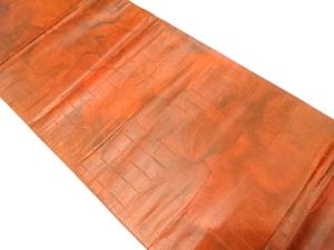 抽象模様織り出し　袋帯